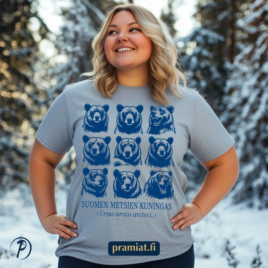 Bear - King of the Finnish Forests light | Unisex t-shirt