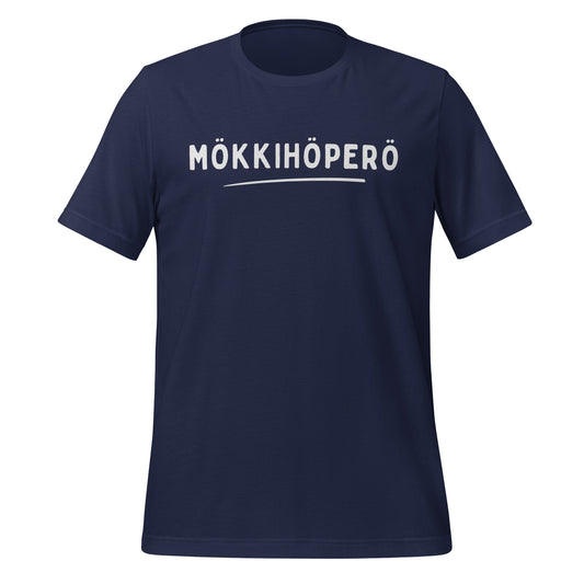 Hauska sininen mökkihoperö t-paita.