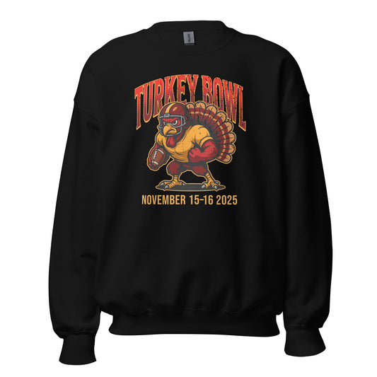 Musta virallinen Turkey Bowl collegepaita