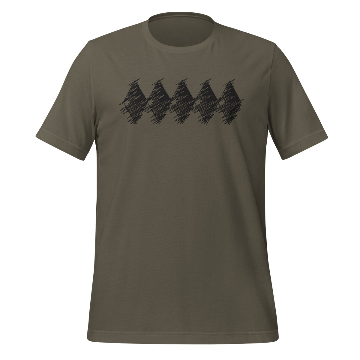 Ostrobothnian jagged black salmiak boots - Unisext-shirt