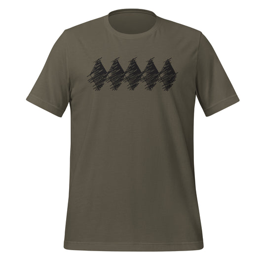 Ostrobothnian jagged black salmiak boots - Unisext-shirt