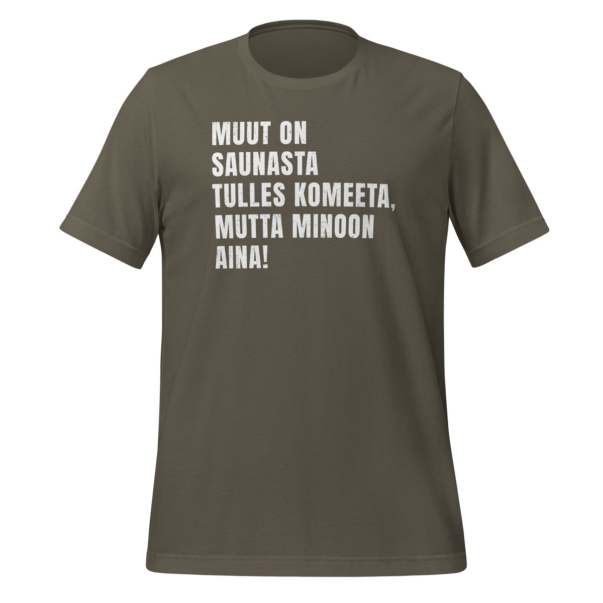 Hauska Pohjalainen Saunahuumori -paita | Unisex t-paita