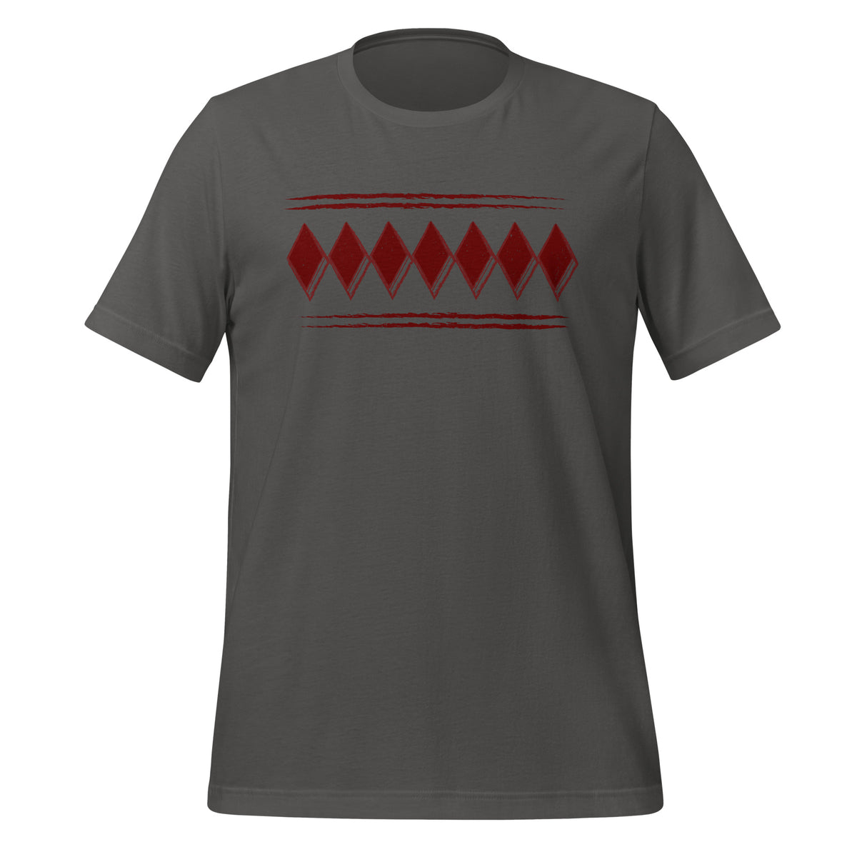 Ostrobothnian burgundy sable stripe - Unisex T-shirt