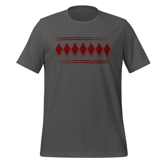 Ostrobothnian burgundy sable stripe - Unisex T-shirt