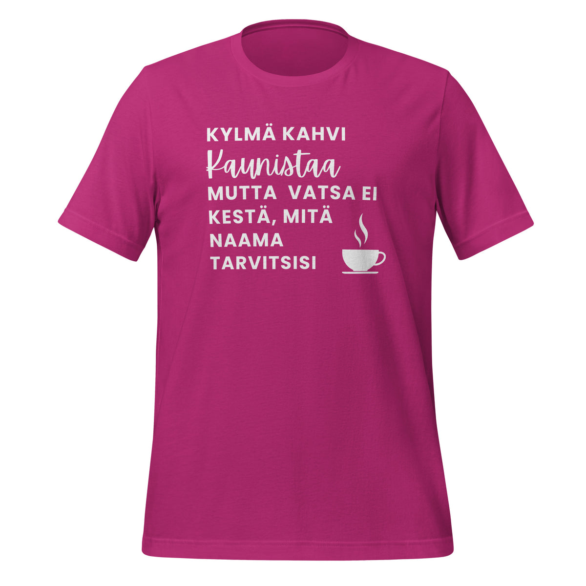 Cold Coffee Beautifies - Unisex T-Shirt