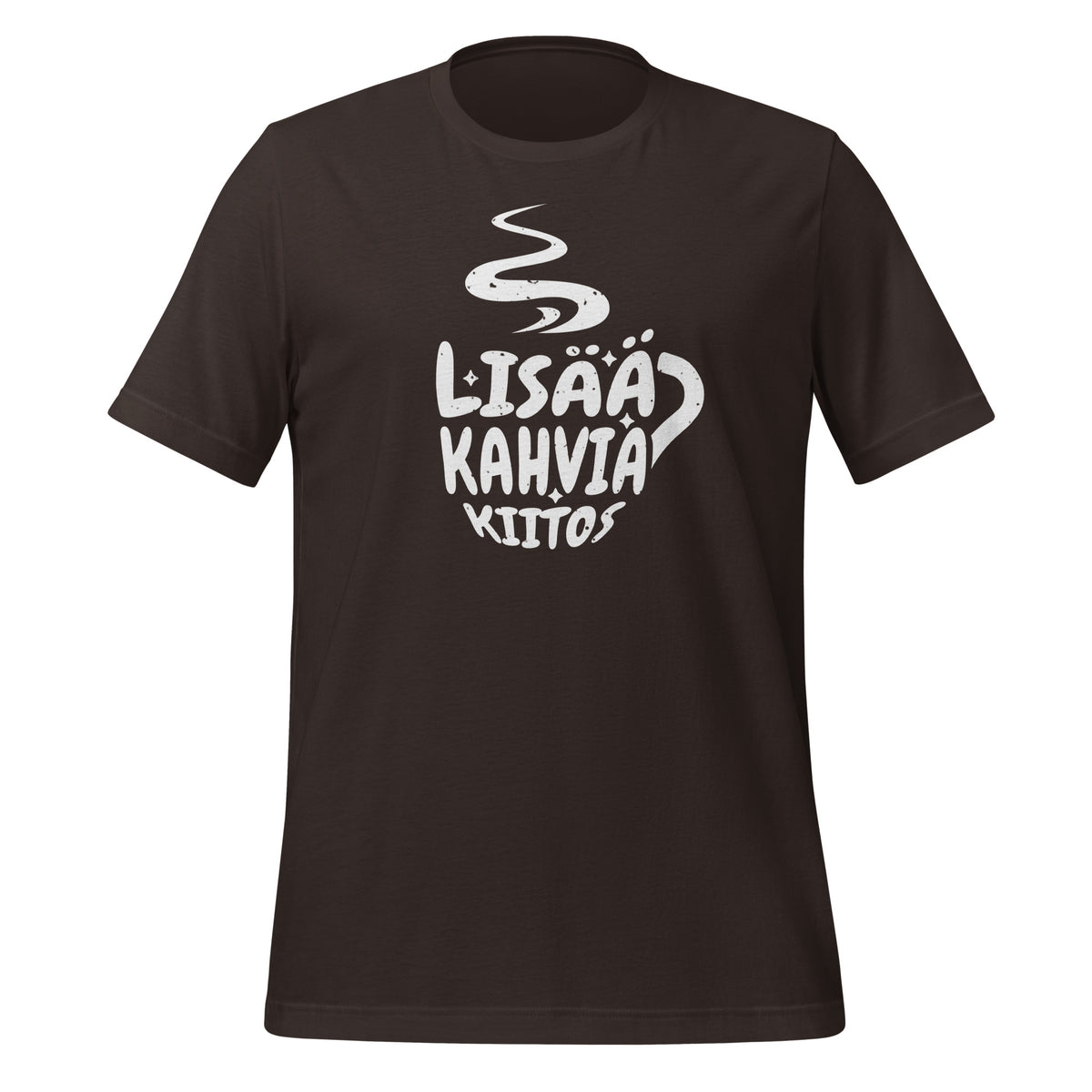 Lisää Kahvia Kiitos - T-paita niille, jotka rakastavat kahvia | Unisex t-paita