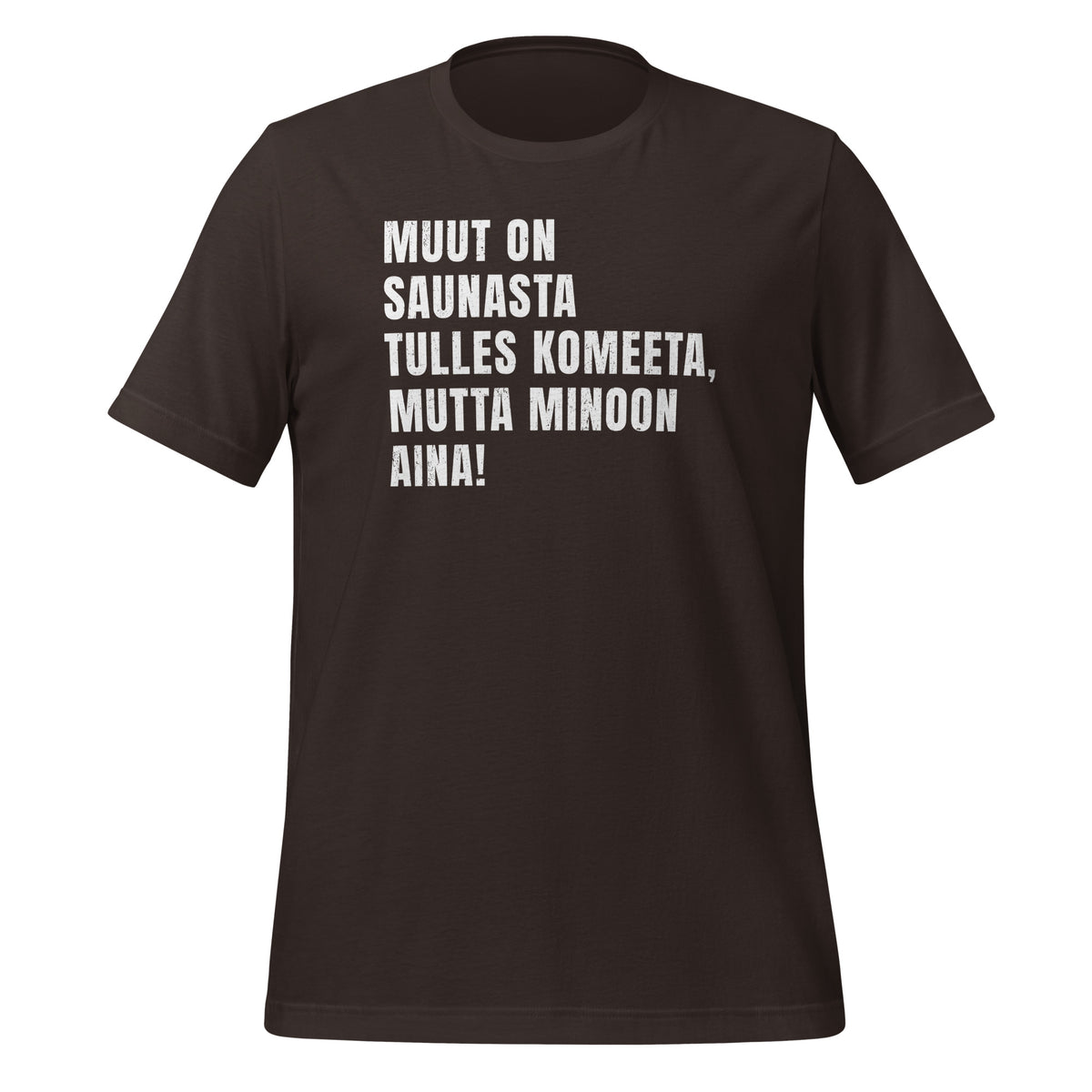Hauska Pohjalainen Saunahuumori -paita | Unisex t-paita