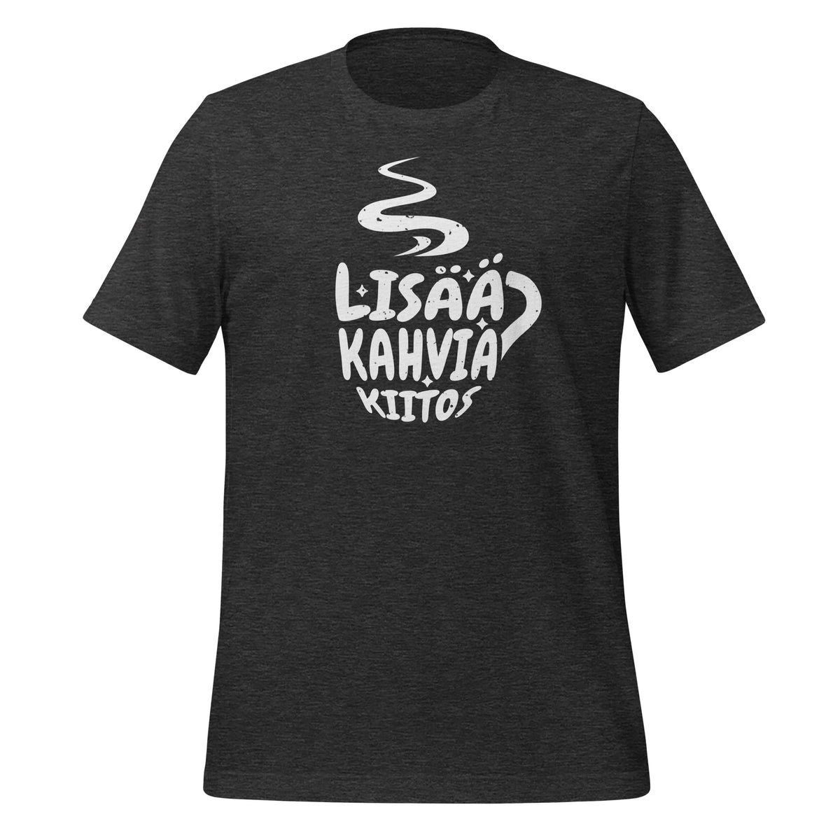 Lisää Kahvia Kiitos - T-paita niille, jotka rakastavat kahvia | Unisex t-paita