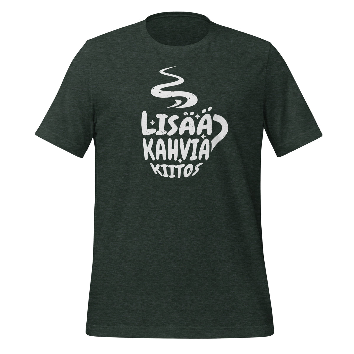Lisää Kahvia Kiitos - T-paita niille, jotka rakastavat kahvia | Unisex t-paita
