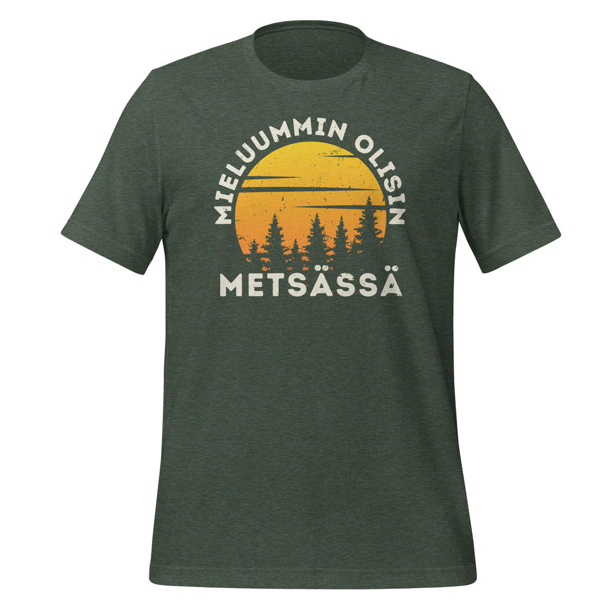 mieluummin-olisin-metsassa-vihrea-t-paita-suomi-retro