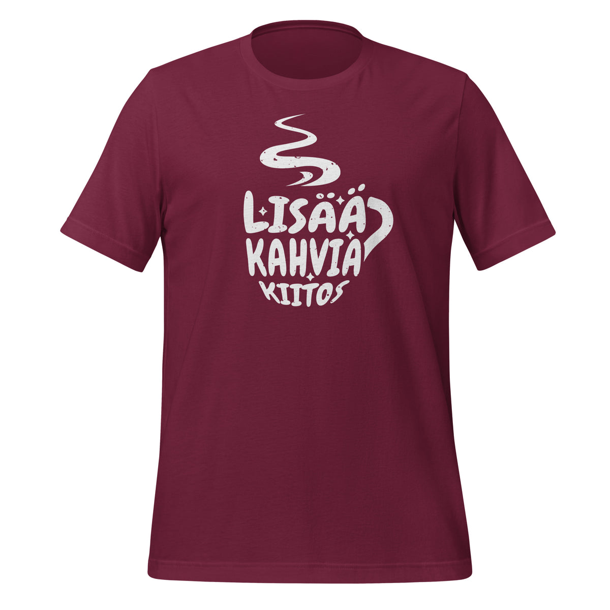 Lisää Kahvia Kiitos - T-paita niille, jotka rakastavat kahvia | Unisex t-paita