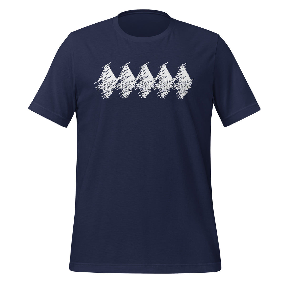 Ostrobothnian jagged white salmiaks - Unisex T-shirt