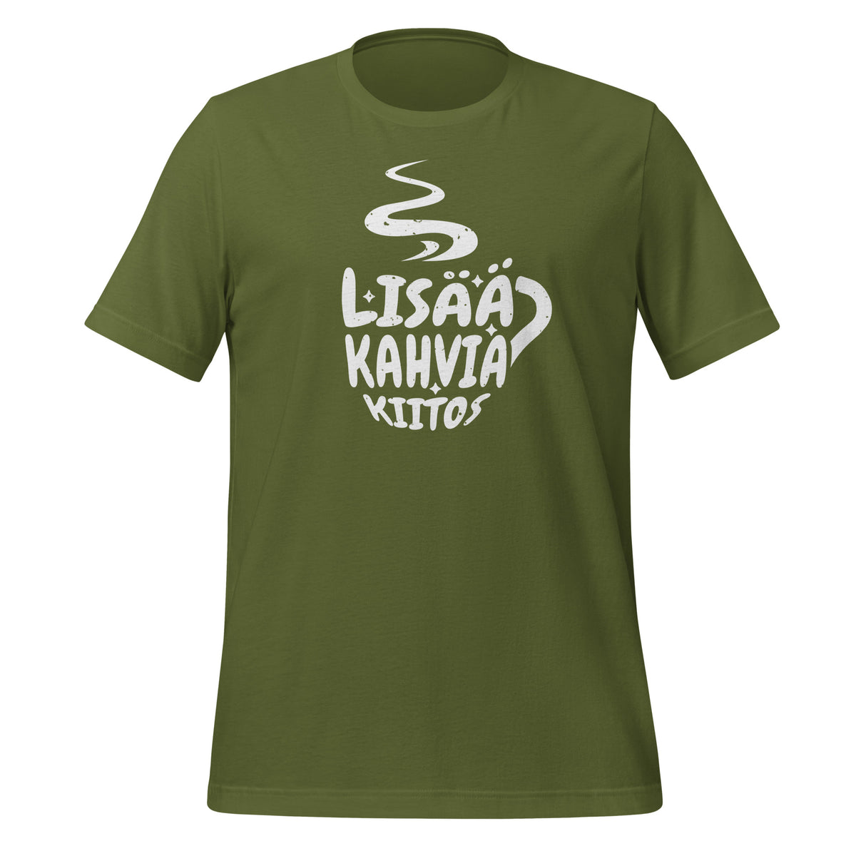 Lisää Kahvia Kiitos - T-paita niille, jotka rakastavat kahvia | Unisex t-paita