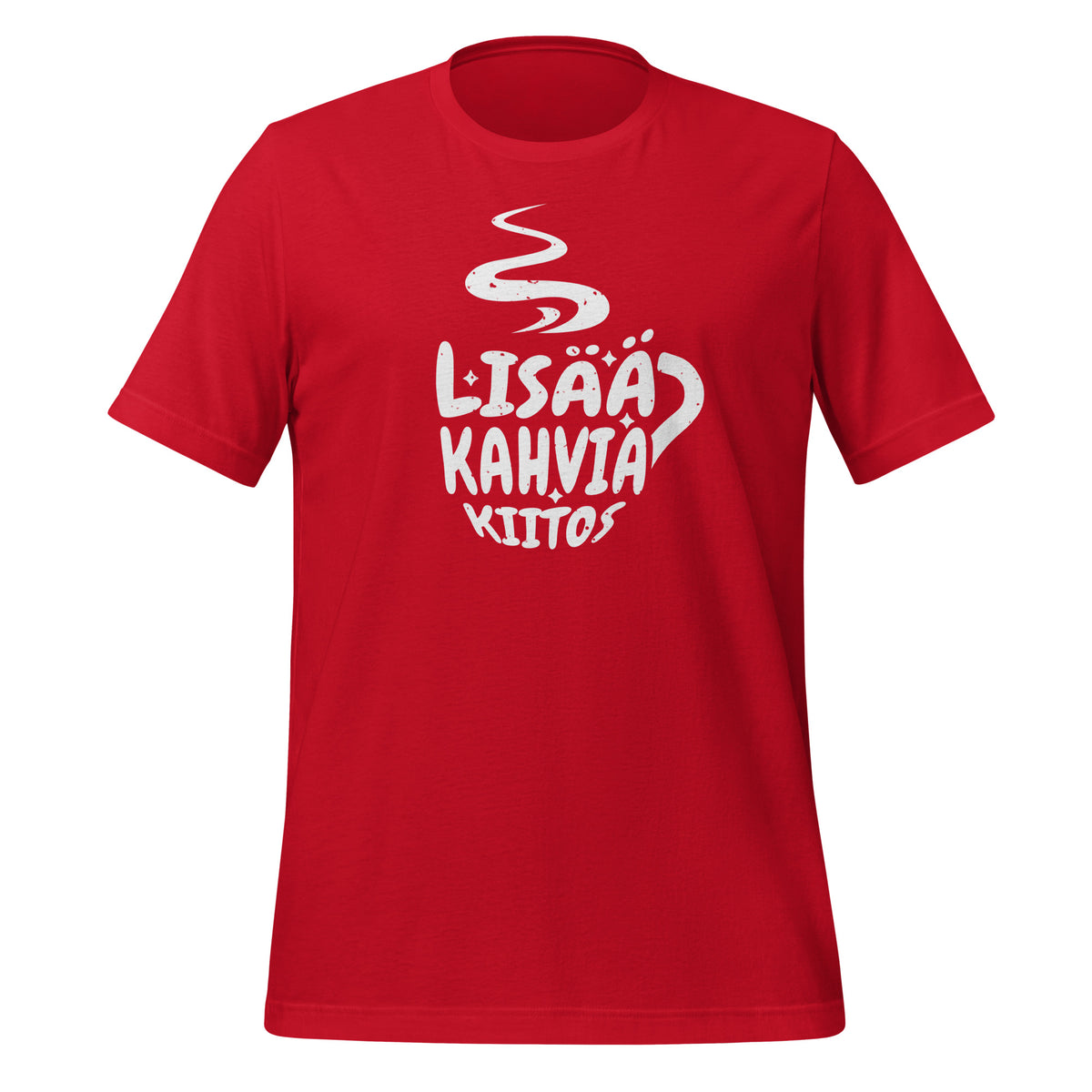 Lisää Kahvia Kiitos - T-paita niille, jotka rakastavat kahvia | Unisex t-paita