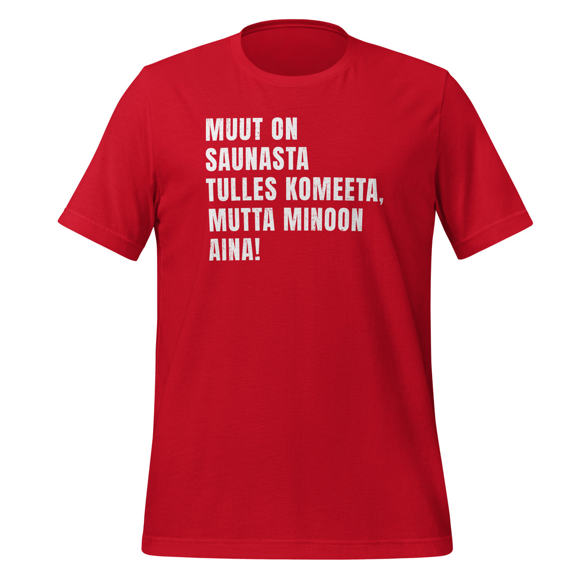 Hauska Pohjalainen Saunahuumori -paita | Unisex t-paita