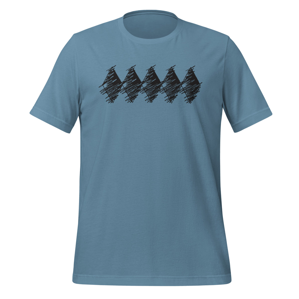 Ostrobothnian jagged black salmiak boots - Unisext-shirt